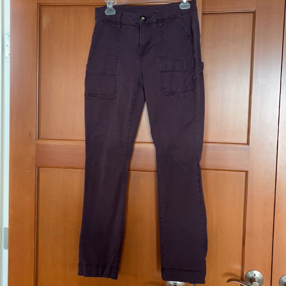 CAbi Purple Cargo pants